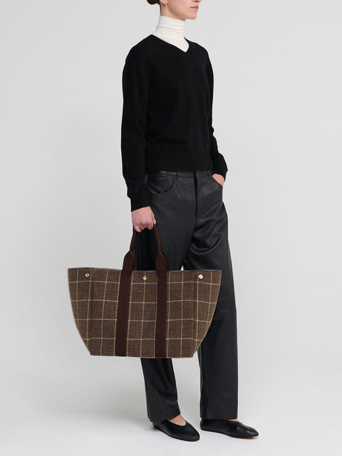 Traversée L - Hunting Tweed Brown - Image 2