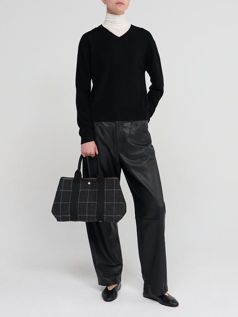 Traversée M - Hunting Tweed Charcoal - Image 2