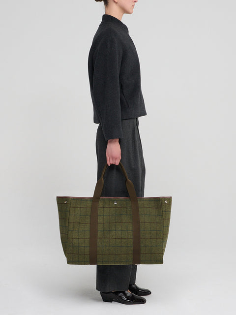 Traversée XXL - Hunting tweed Kaki - Image 2