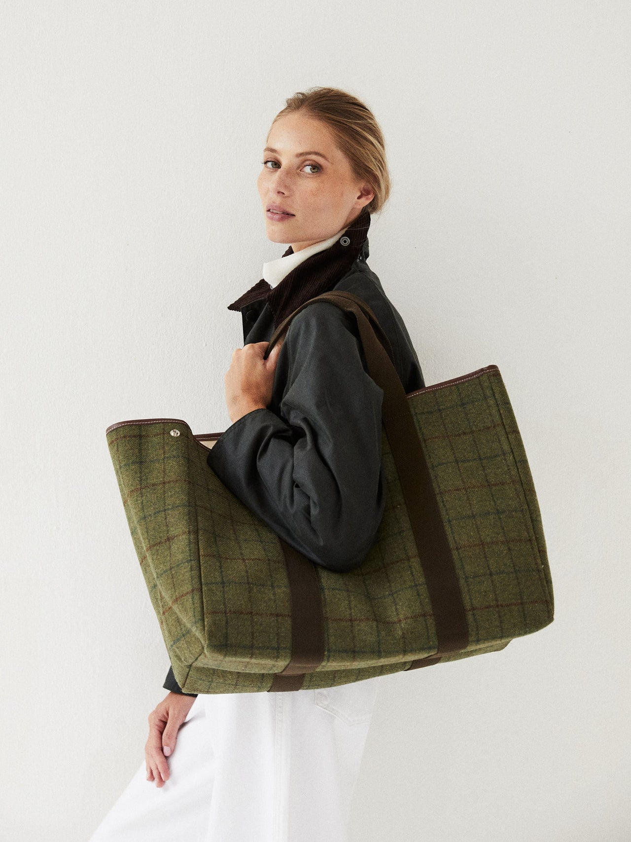 Traversée XL - Hunting Tweed Kaki - Image 1