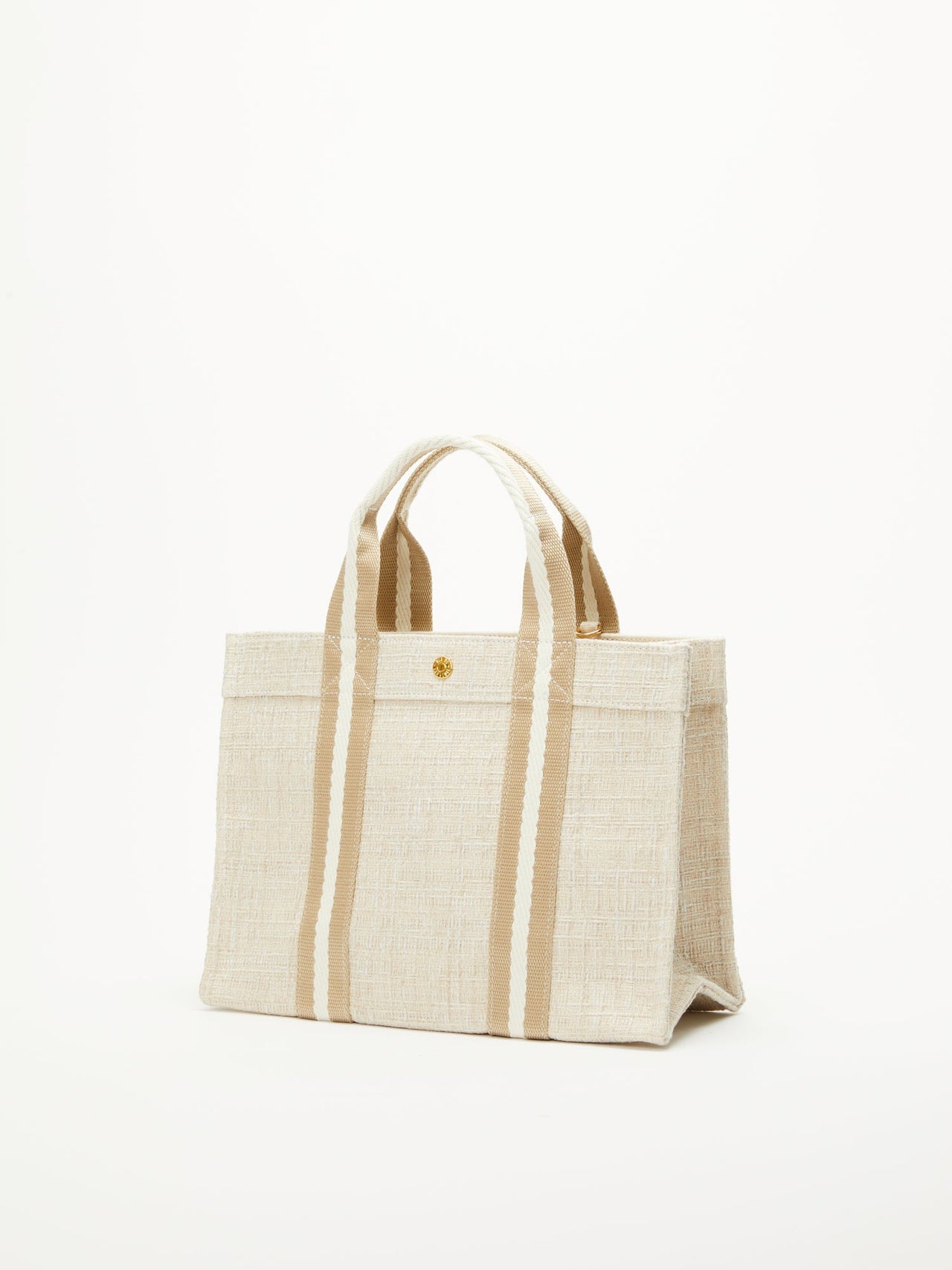 Tote M - Summer Tweed Rope Beige - Image 2