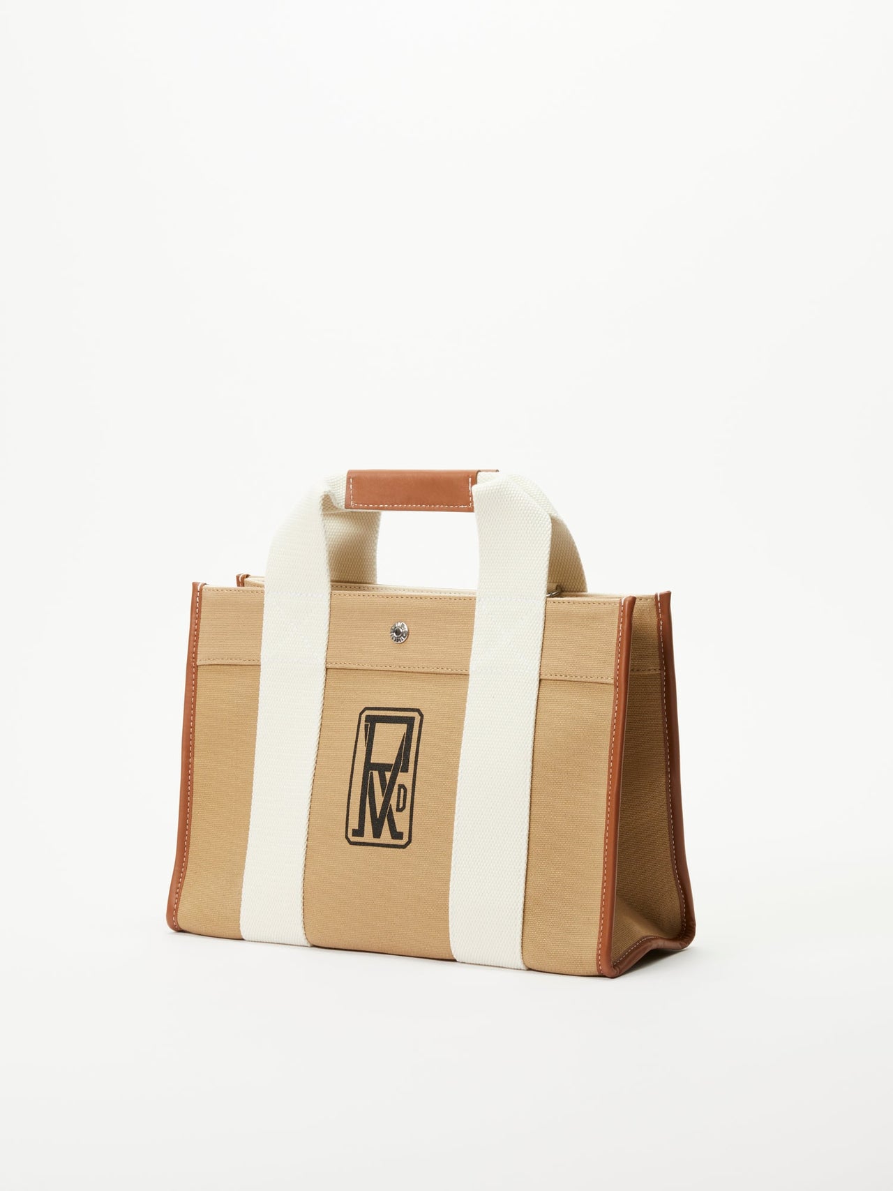 Traveller M - Logoprint Beige - Image 3