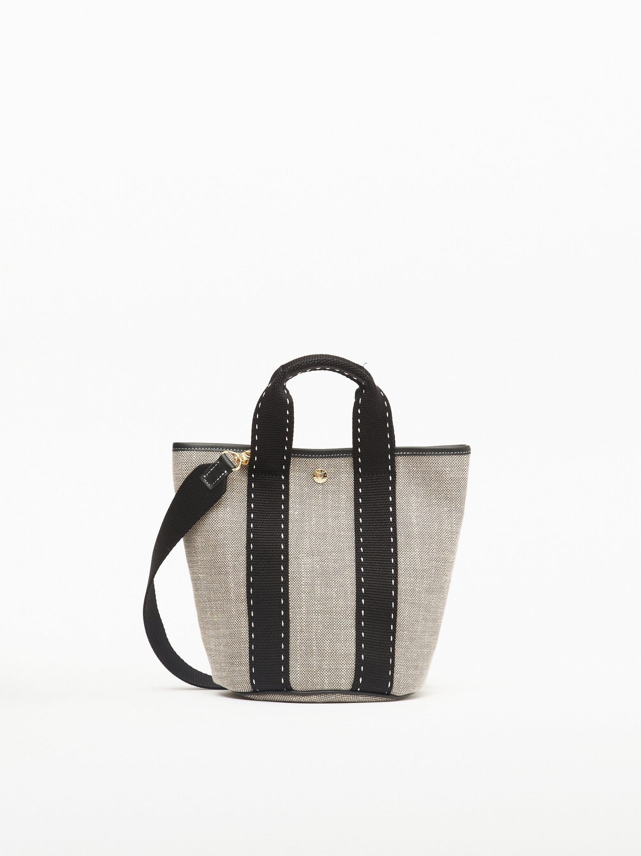 Cruise Bucket S - Grey Linen Black Sellier - Image 1