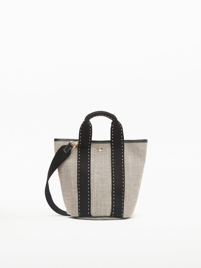 Cruise Bucket S - Grey Linen Black Sellier - Image 1