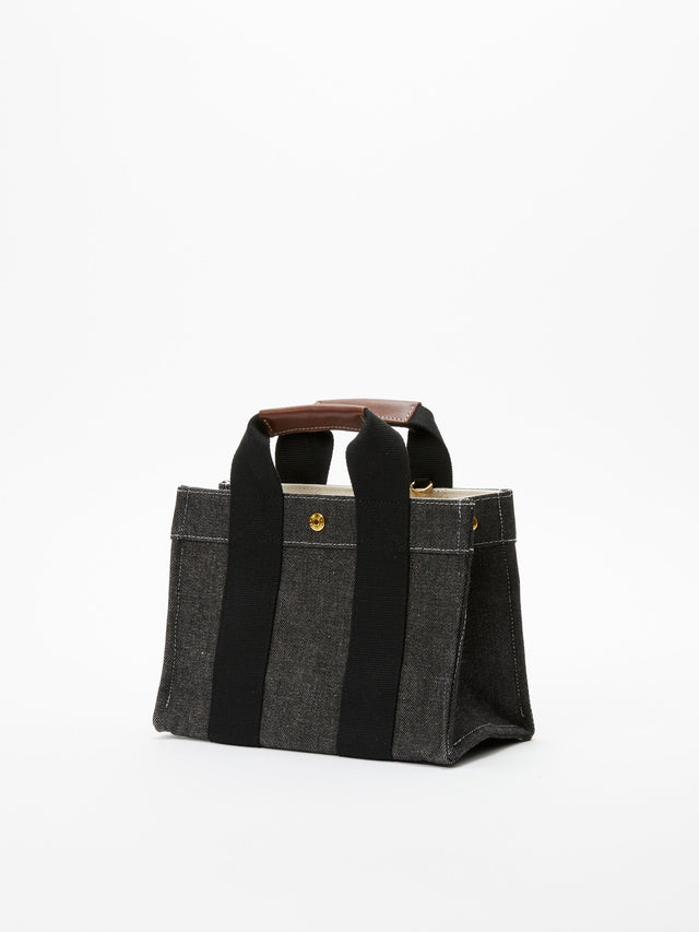 sac tote S - Denim Noir - Image 3