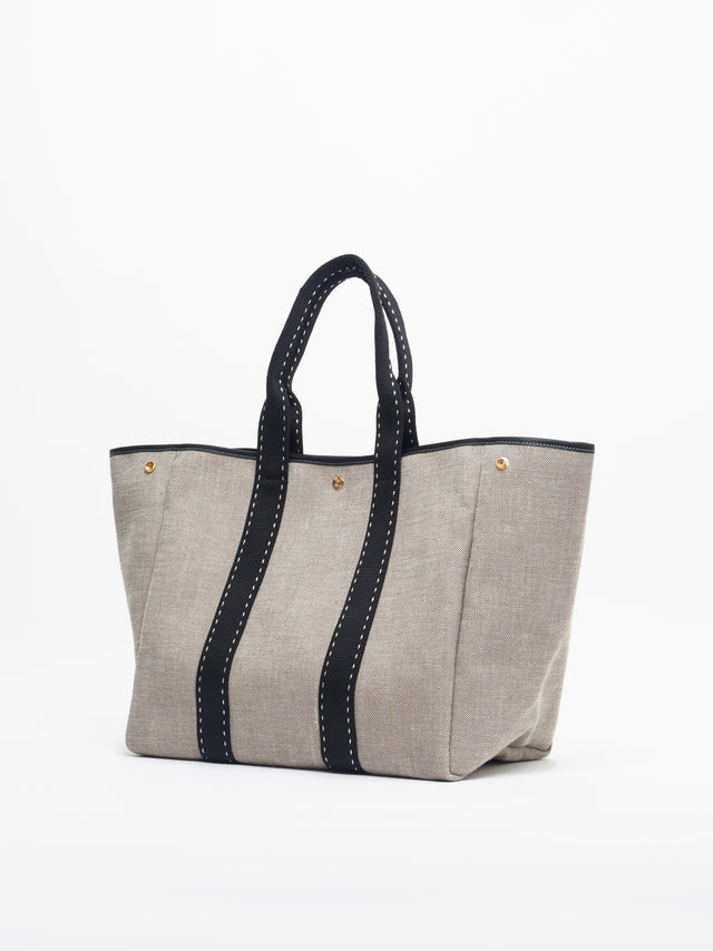Traversée L - Grey Linen Black Sellier - Image 2