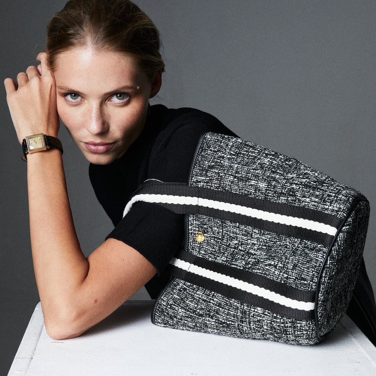 Cruise Bucket S - Tweed Chiné - Image 4