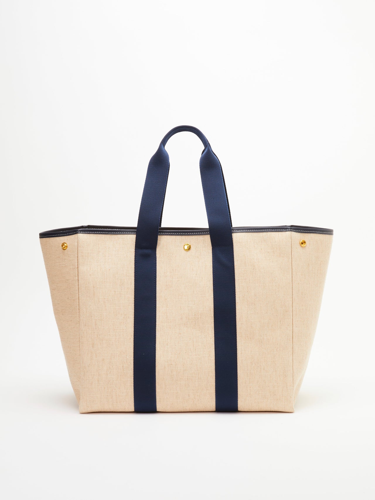 Traversée L - Linen Navy - Image 1