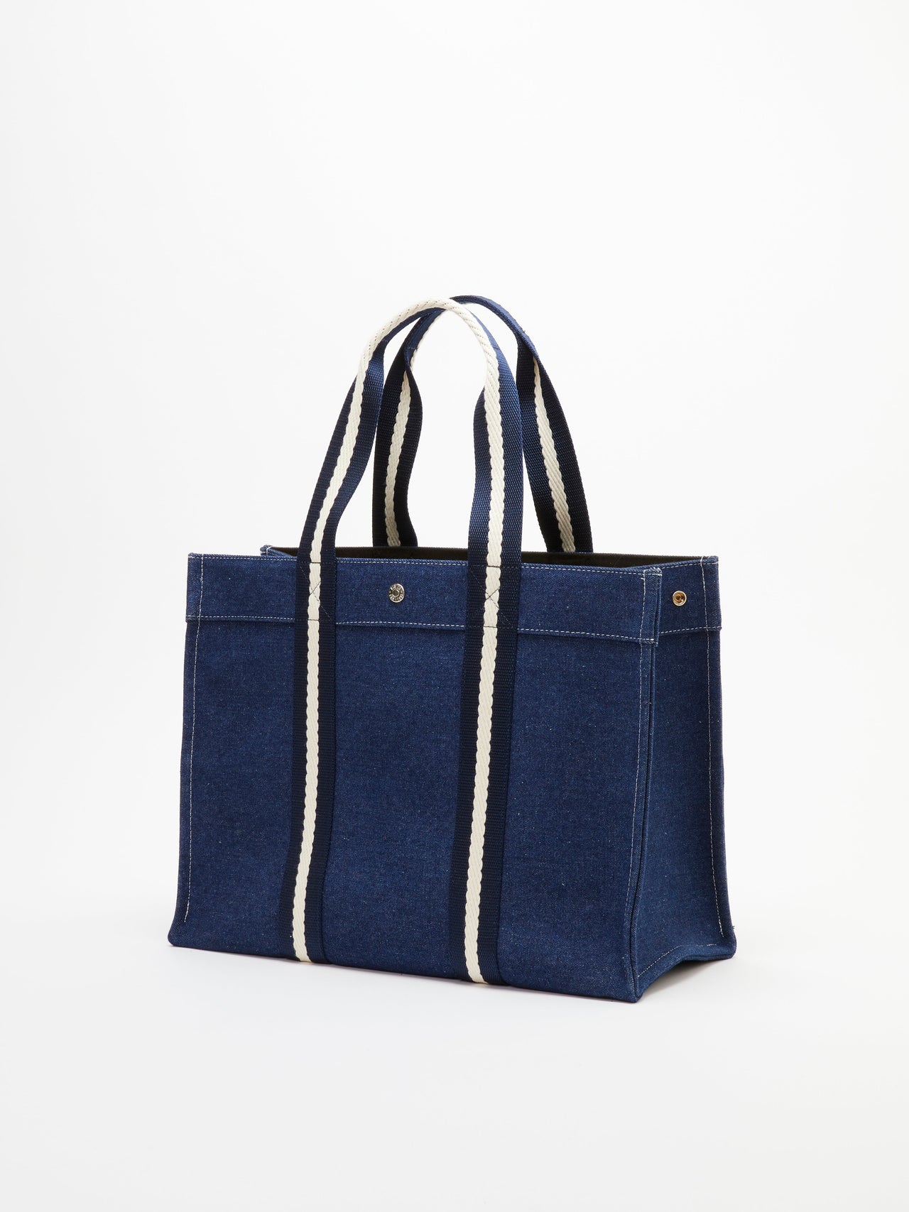 Tote L - Denim Bleu Corde Marine - Image 2