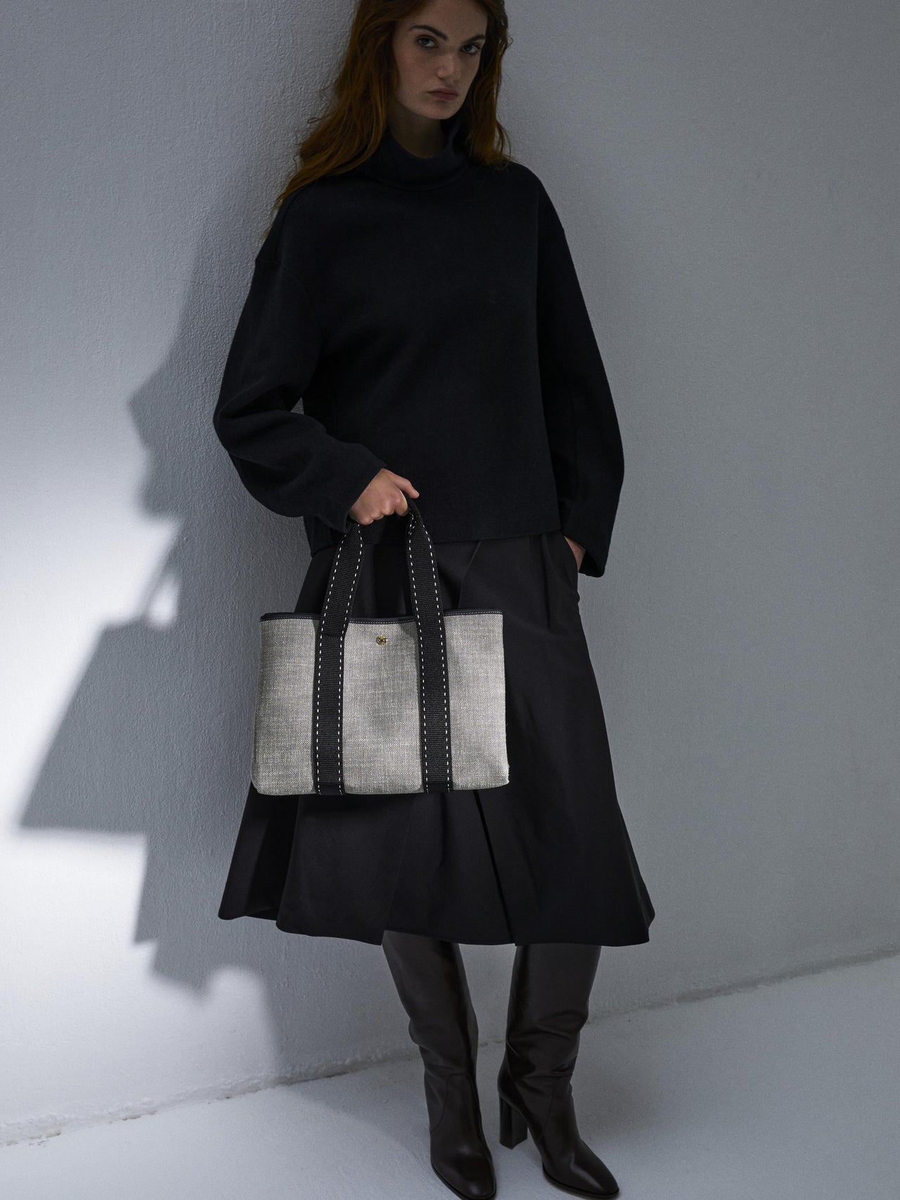 Traversée M - Grey Linen Black Sellier - Image 4