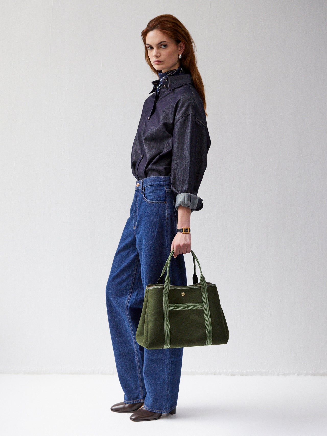 Traversée M - Whip Olive Flannel - Image 3