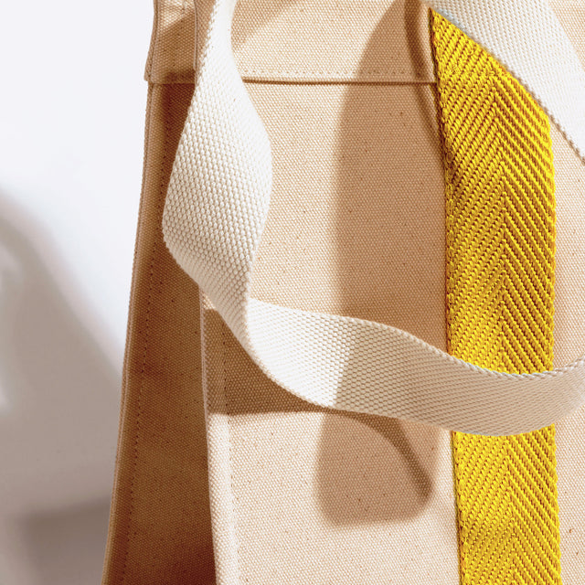 sac tote XL - Jaune nautique - Image 3