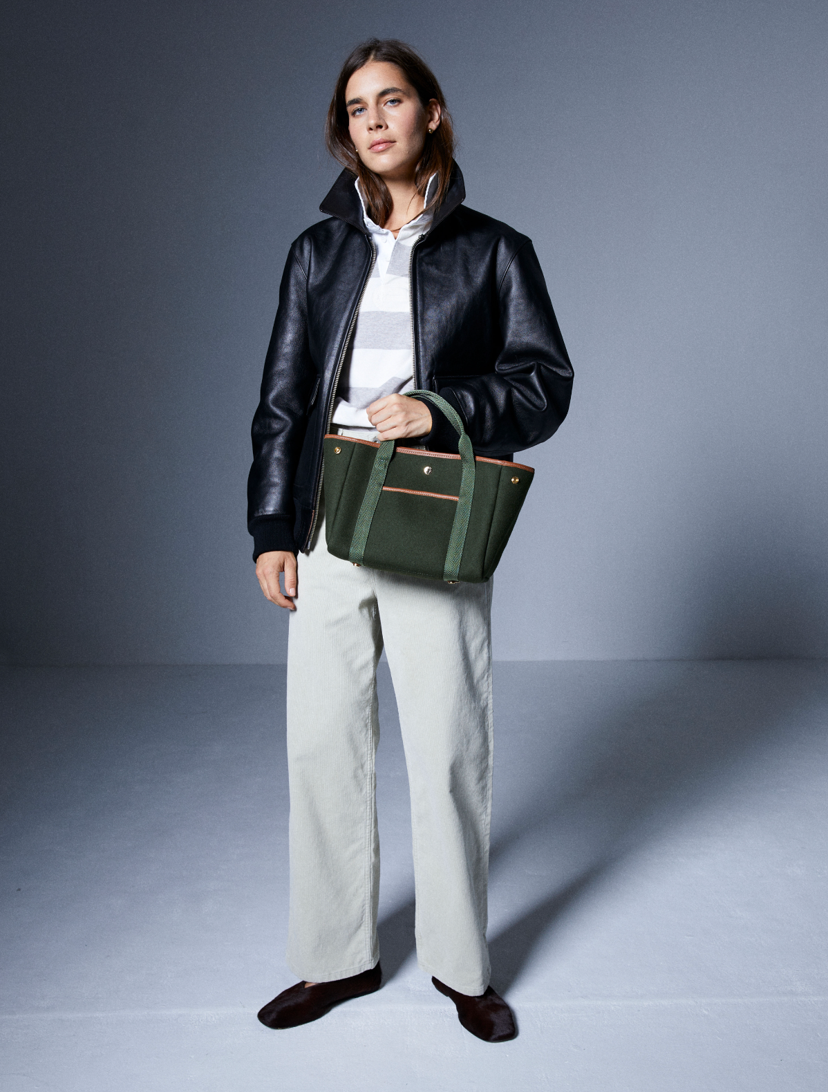 Traversée S Pocket - Whip Olive Flannel - Image 4