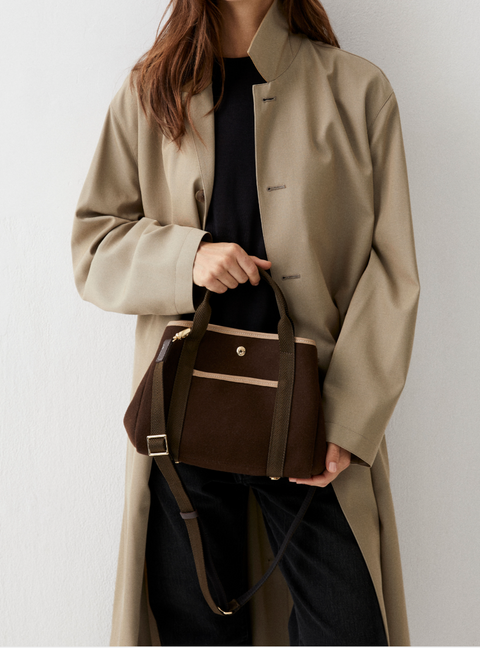 Traversée S Pocket - Whip Chocolat Flannel - Image 3