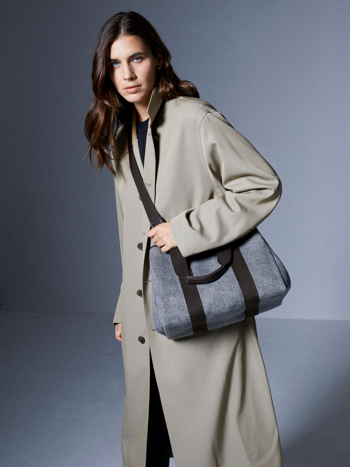 Traversée M - Stonewashed Denim Grey - Image 1