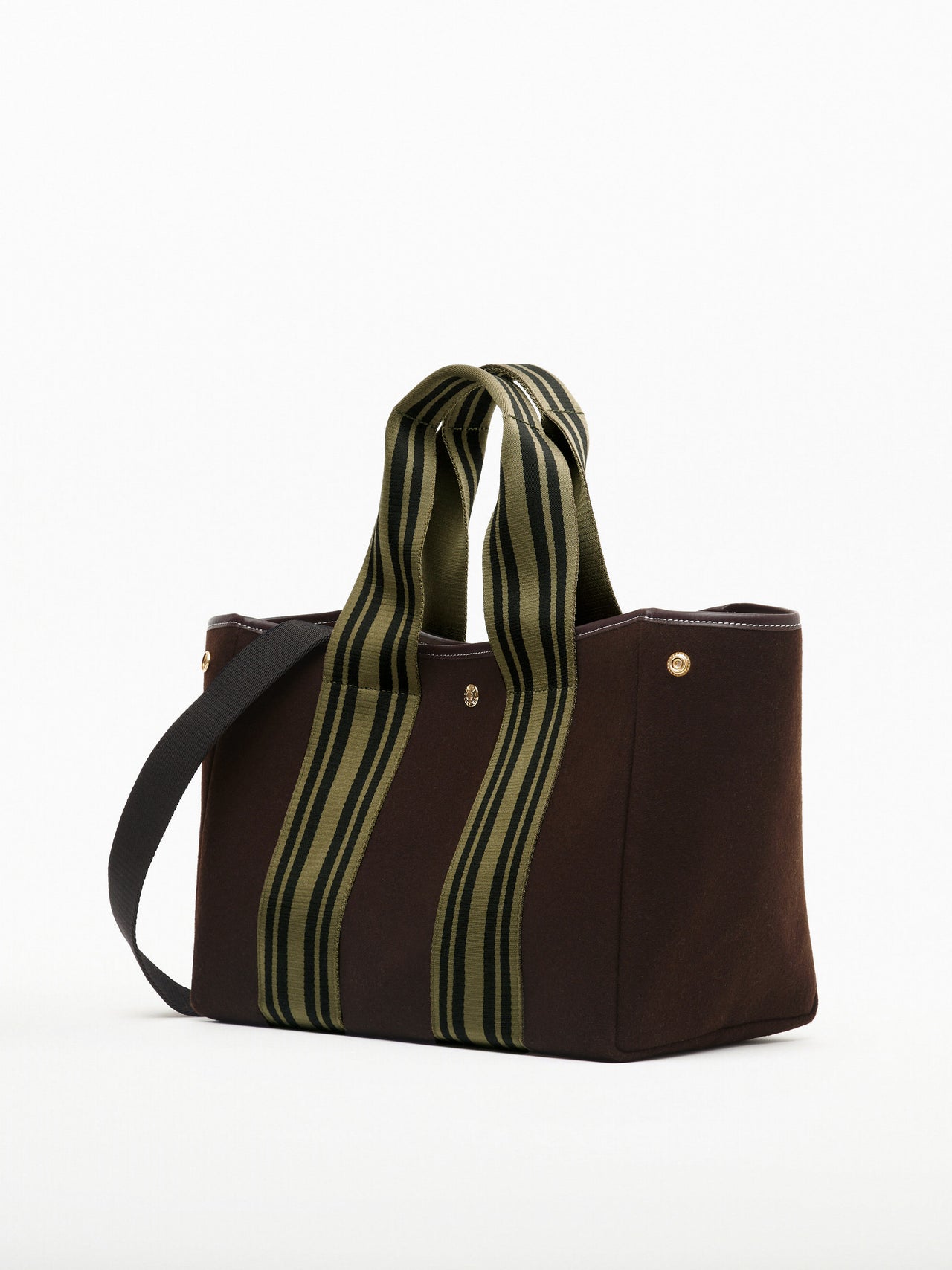Traversée M - Olive Equestrian Chocolate Flannel - Image 2