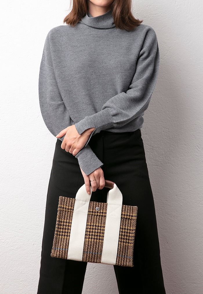 sac tote S - Prince de Galles - Image 1