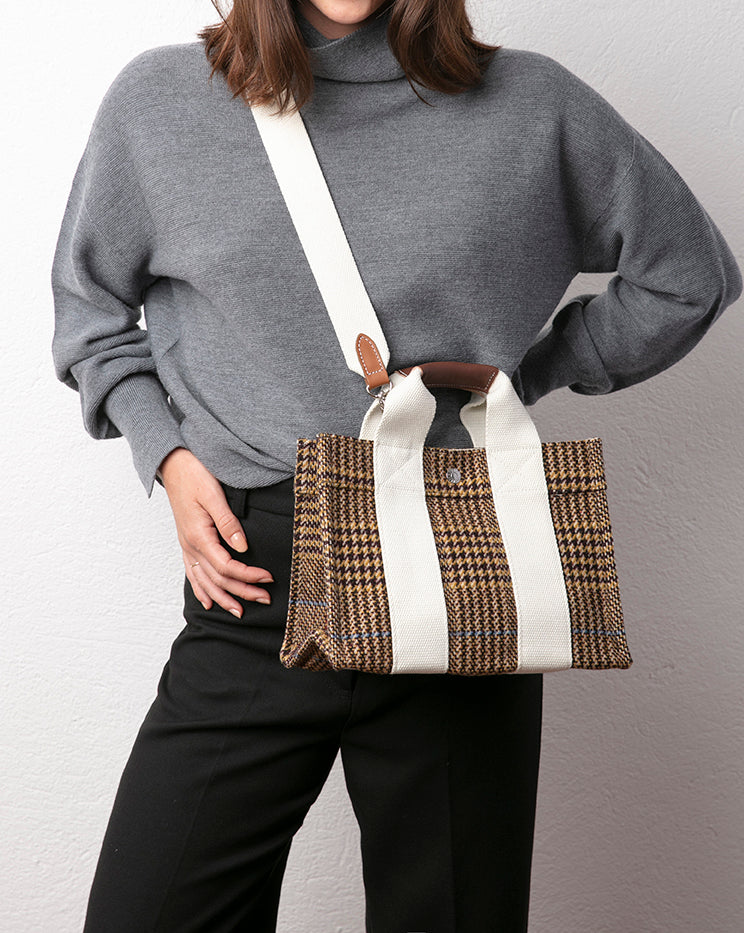 sac tote S - Prince de Galles - Image 2