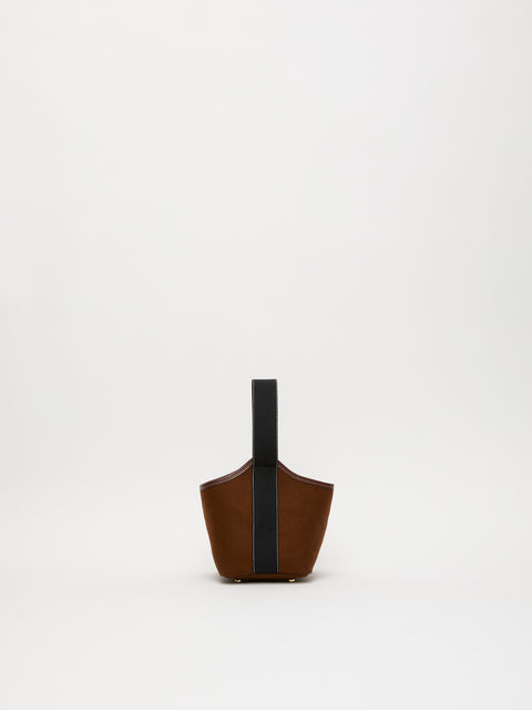 Narita S - Mini Sellier Tabac Flannel - Image 1