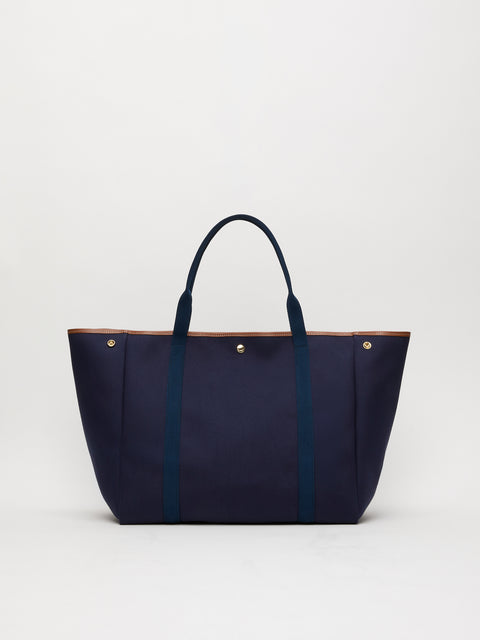 Traversée L - Twill Navy - Image 1
