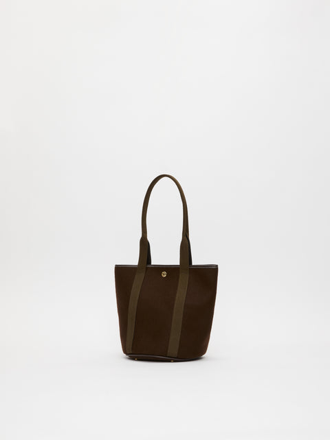 Bucket Shoulder - Whip Chocolat Flannel - Image 2