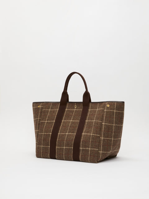 Traversée L - Hunting Tweed Brown - Image 1