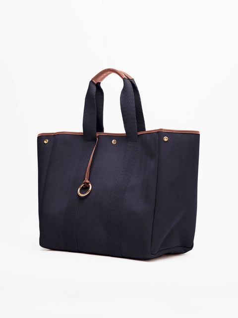 Traversée L - Verneuil Canvas Black/Camel Trimmings - Image 2