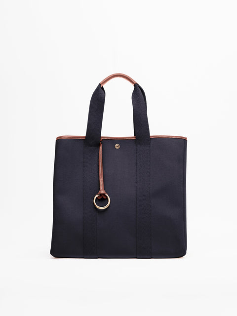 Traversée L - Verneuil Canvas Black/Camel Trimmings - Image 1