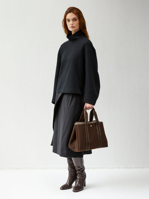 Traversée M - Sellier Chocolate Flannel - Image 3