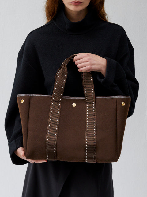 Traversée M - Sellier Chocolate Flannel - Image 2