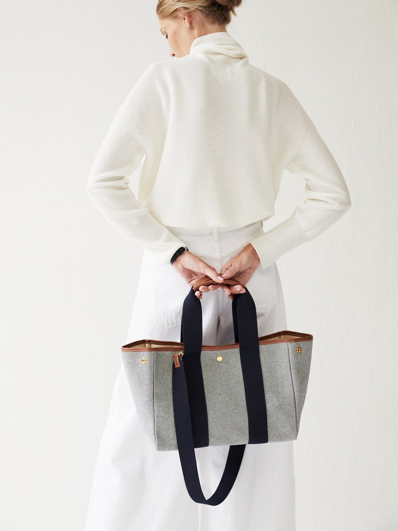 Traversée M - Navy Oxford - Image 1