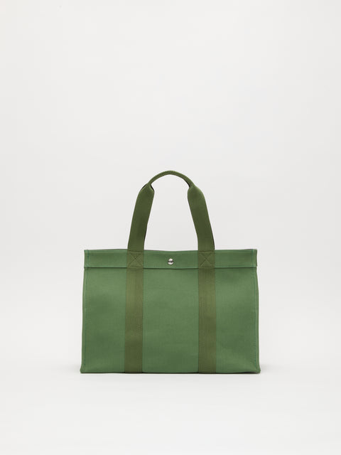 Tote L - Canvas Green - Image 1