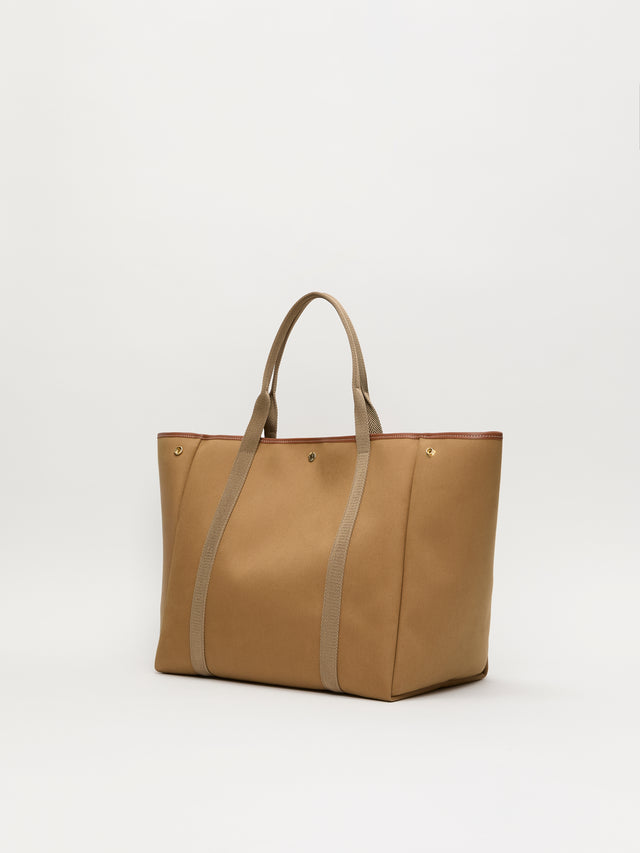 Traversée L - Twill Camel - Image 3