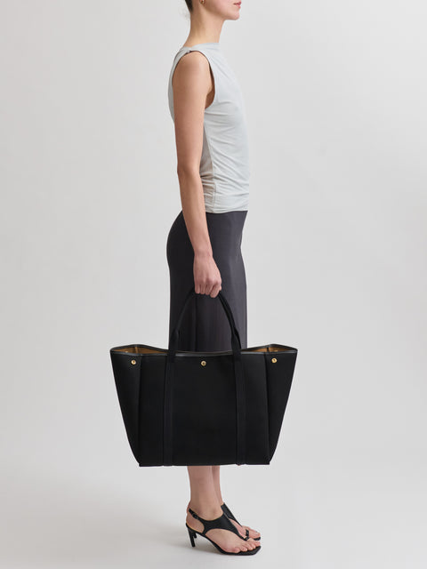 Traversée L - Twill Black - Image 2