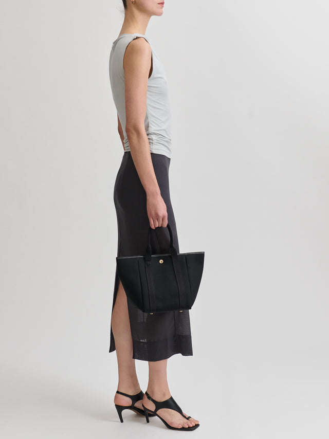 Traversée S Square - Twill Noir - Image 2