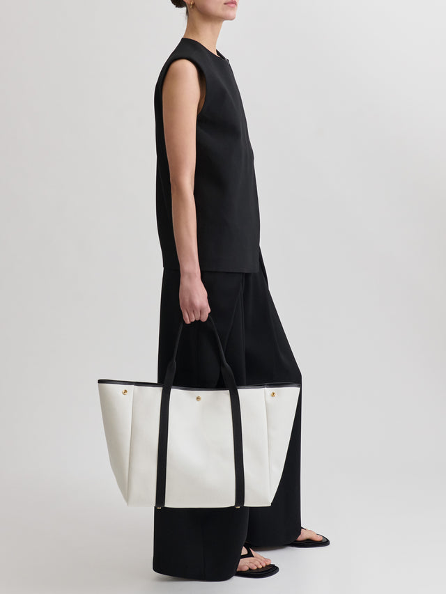 Traversée L - Twill Blanc - Image 2