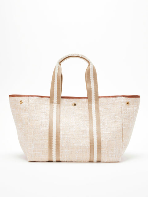 Traversée M - Summer Tweed Rope Beige - Image 1