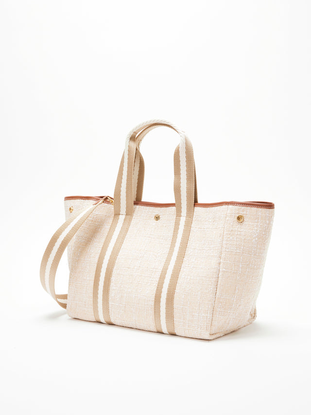 Traversée M - Summer Tweed Rope Beige - Image 3