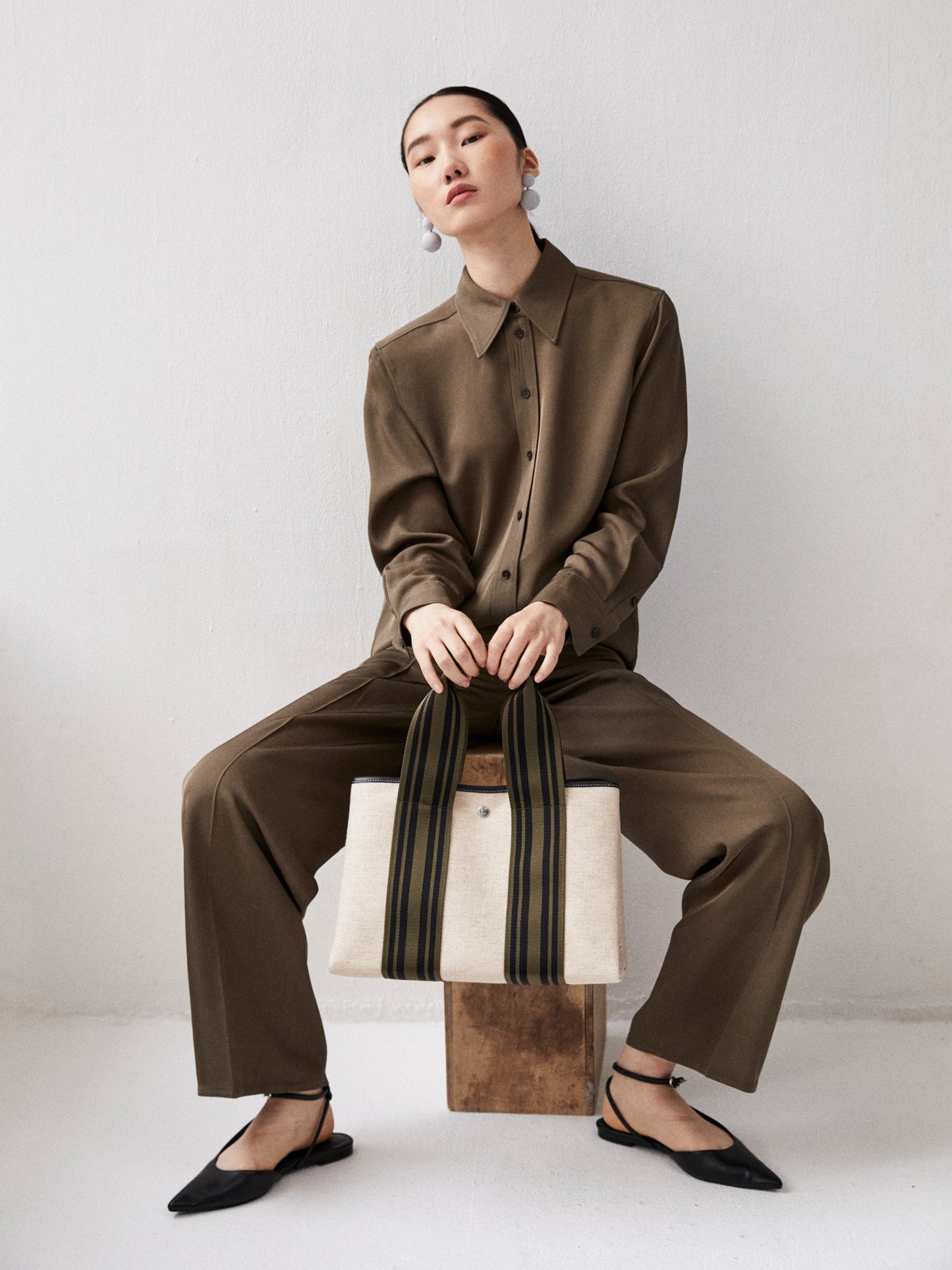 Traversée M - Linen Cream Equestrian Kaki