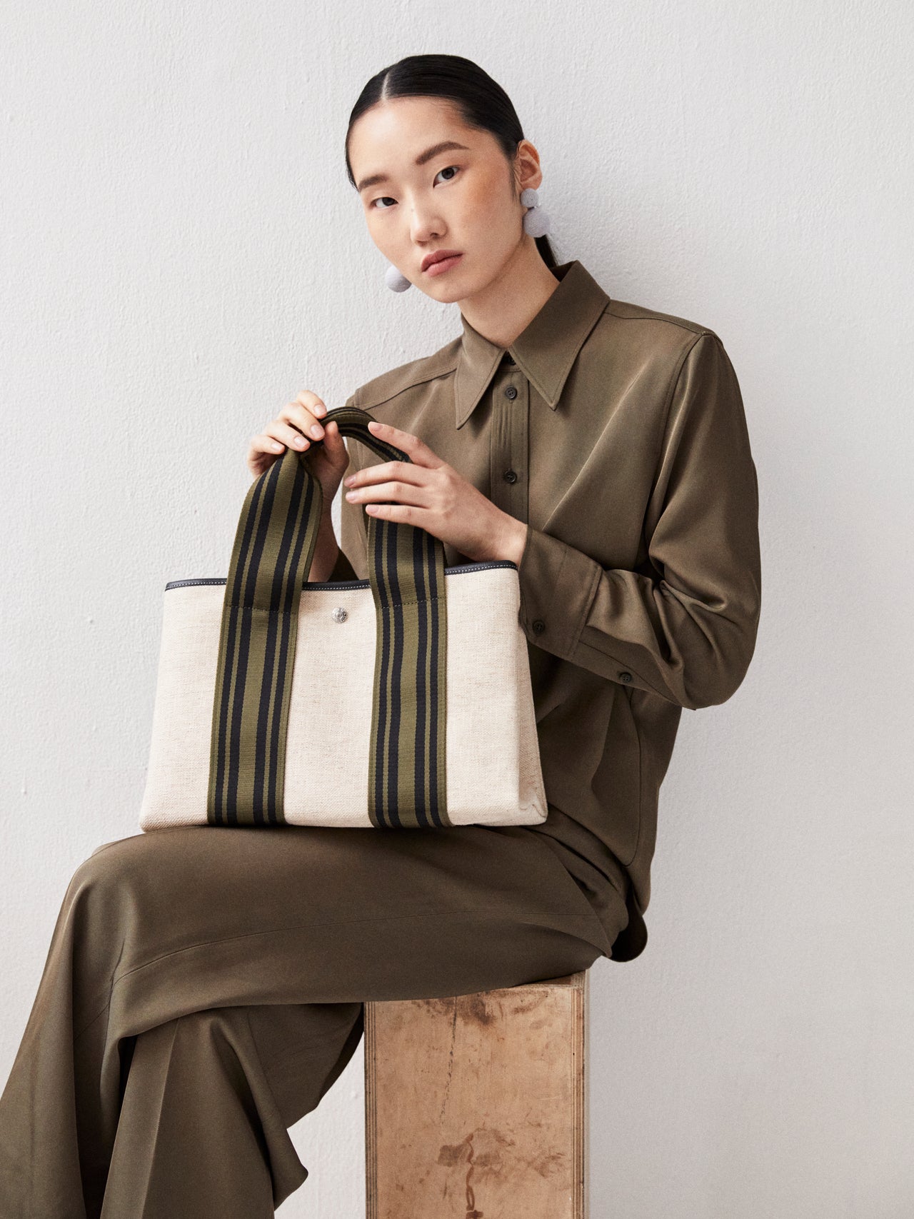 Traversée M - Linen Cream Equestrian Kaki - Image 5