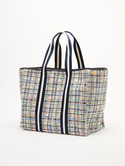Traversée L - Light Blue Tweed - Image 1