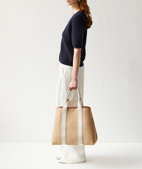 Traversée L - Sellier Beige - Image 3