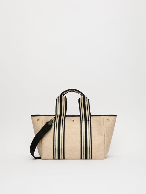 Traversée M - Linen Cream Equestrian Noir - Image 1
