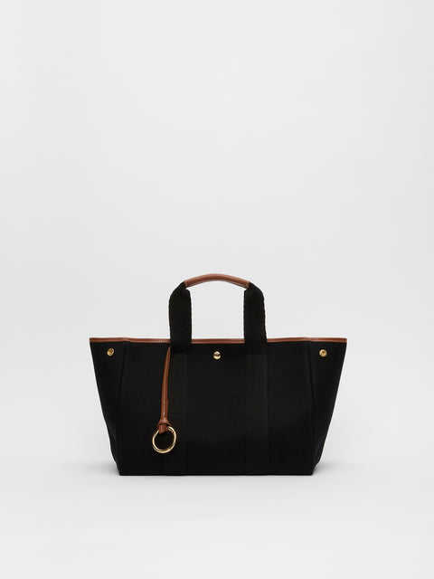Traversée M - Verneuil Canvas Black/Camel Trimmings - Image 3