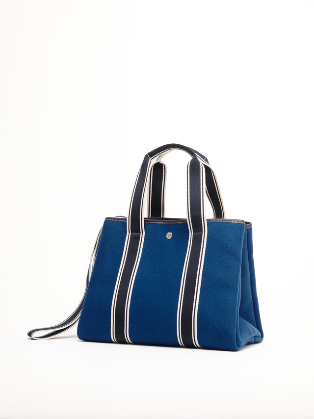 Traversée M - Flannelle Steel Bleu - Image 2