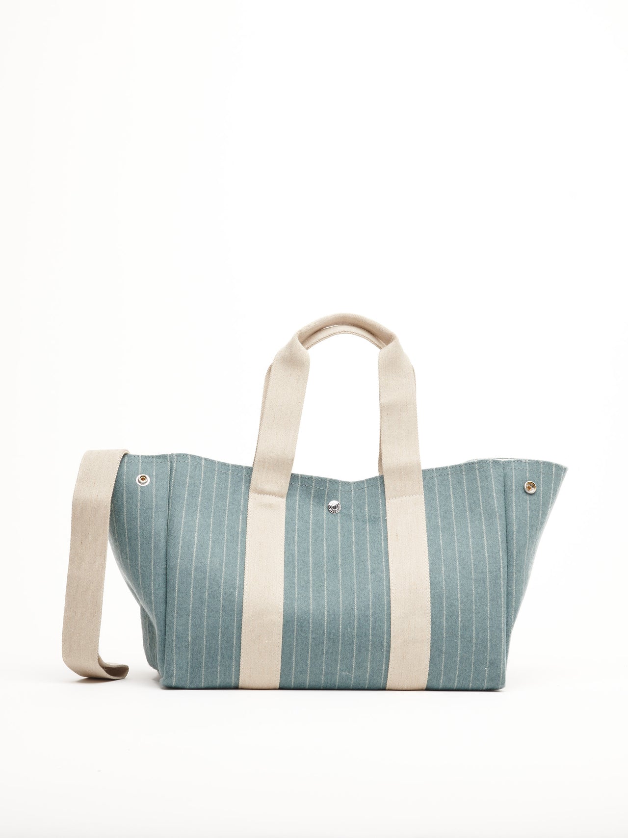 Traversée M - Flannelle Striped Slate Vert - Image 1