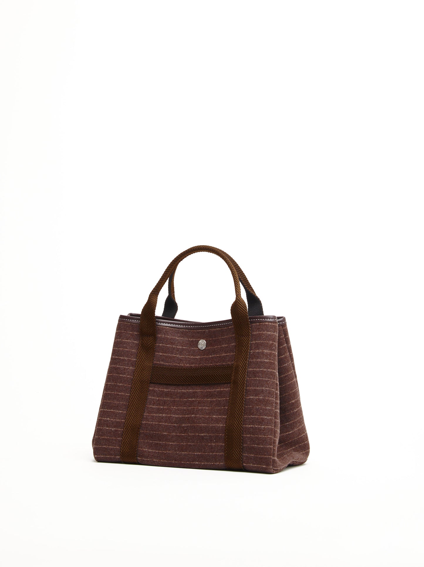 Traversée S - Flannelle Striped brown