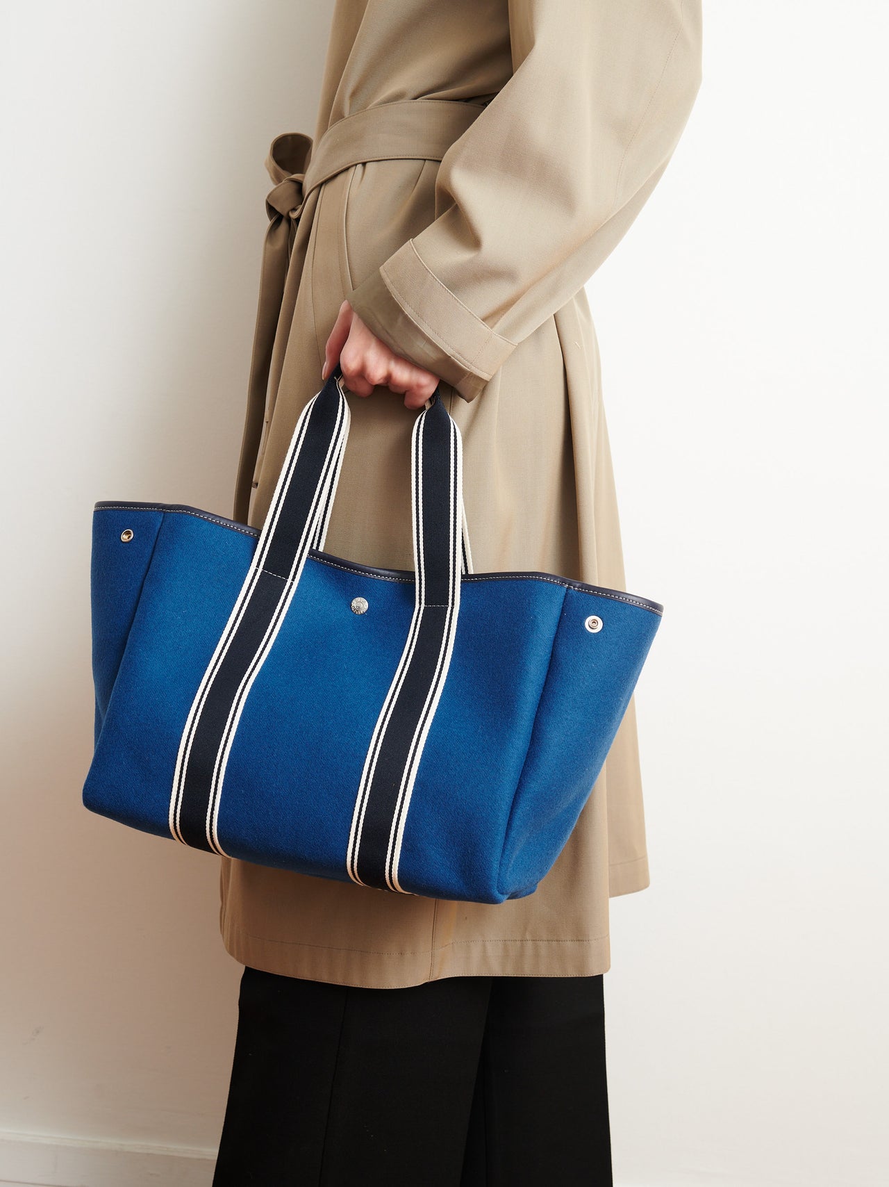 Traversée S - Flannelle Steel Bleu - Image 4