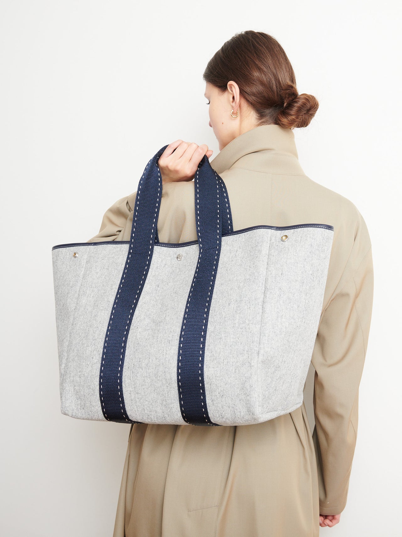 Traversée L - Saddle Navy - Image 1