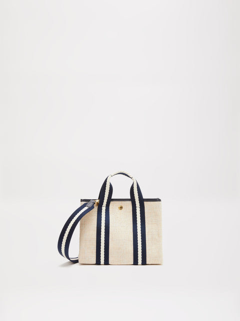 Traversée S - Summer Tweed Rope Navy - Image 1